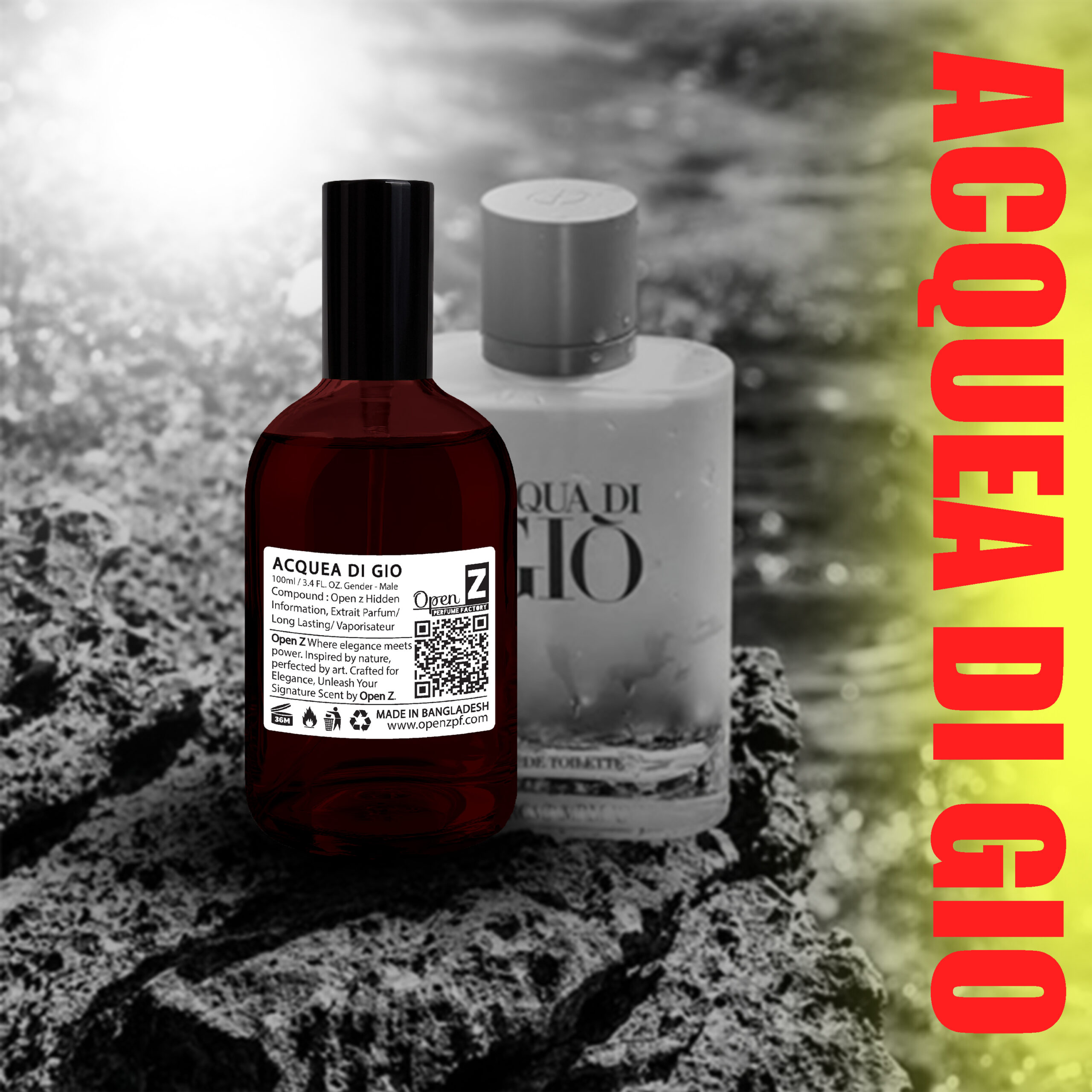 ACQUEA DI GIO 100ml poster